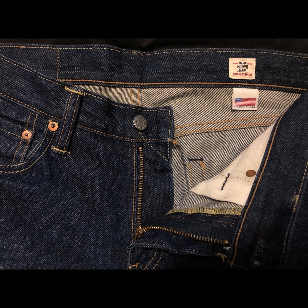 Levi 511’s dark denim jeans
